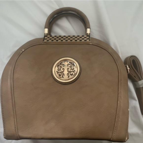 Dark Tan leather purse - Picture 1 of 5
